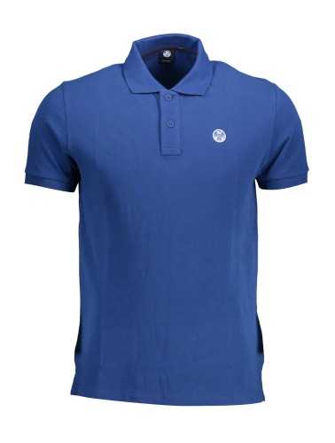 NORTH SAILS SHORT SLEEVE POLO SHIRT MAN BLUE