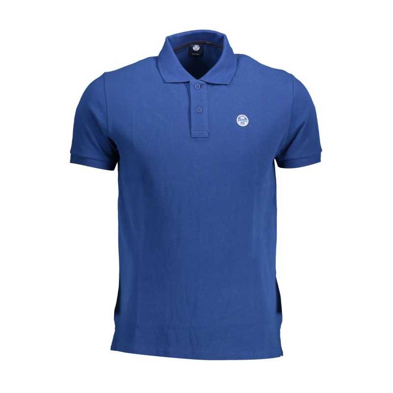 NORTH SAILS SHORT SLEEVE POLO SHIRT MAN BLUE