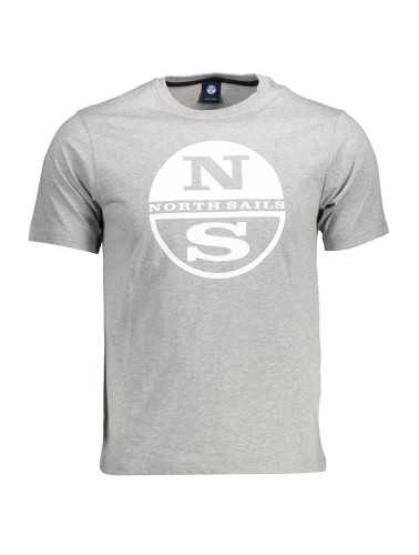 NORTH SAILS MEN'S SHORT SLEEVE T-SHIRT GRAY