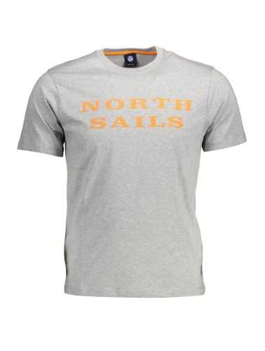 NORTH SAILS MEN'S SHORT SLEEVE T-SHIRT GRAY