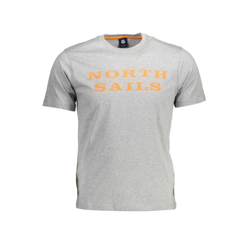 NORTH SAILS MEN'S SHORT SLEEVE T-SHIRT GRAY