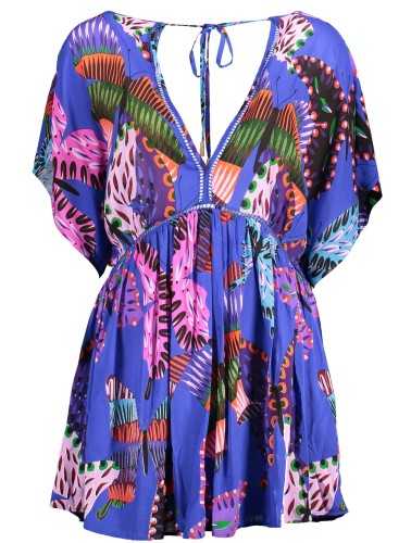 DESIGUAL SHORT DRESS WOMAN BLUE