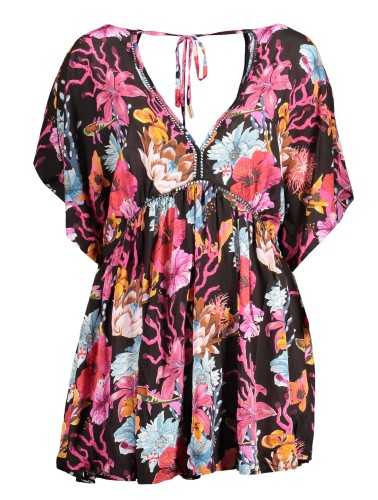 DESIGUAL SHORT DRESS WOMAN BLACK