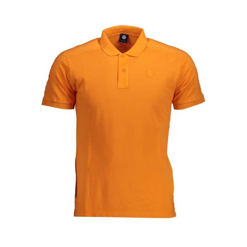 NORTH SAILS SHORT SLEEVE POLO SHIRT MAN ORANGE