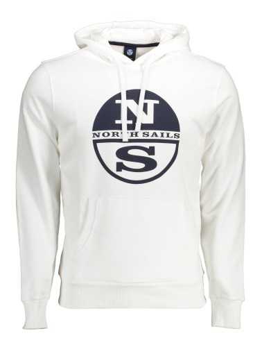 NORTH SAILS SWEATSHIRT WITHOUT ZIP MAN WHITE