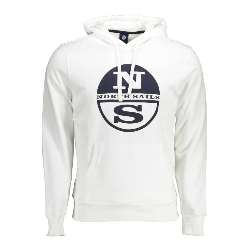 NORTH SAILS SWEATSHIRT WITHOUT ZIP MAN WHITE