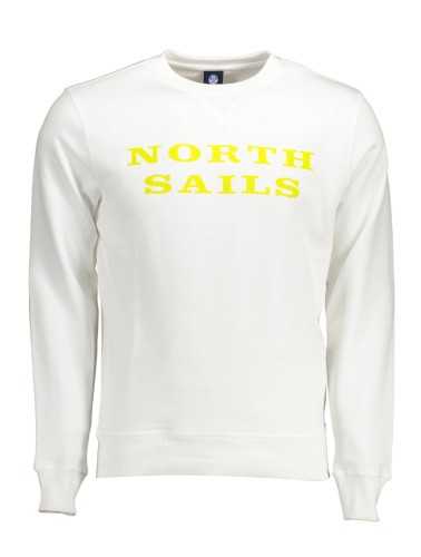 NORTH SAILS SWEATSHIRT WITHOUT ZIP MAN WHITE