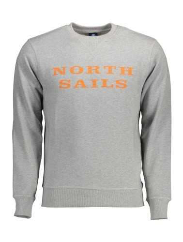 NORTH SAILS FELPA SENZA ZIP UOMO GRIGIO