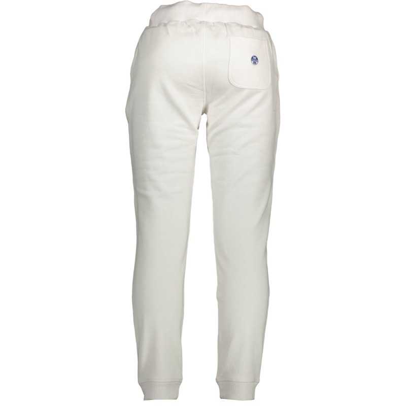 NORTH SAILS WHITE MEN'S TROUSERS