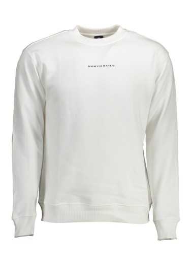 NORTH SAILS SWEATSHIRT WITHOUT ZIP MAN WHITE