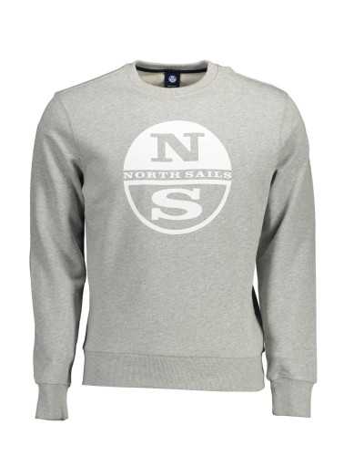 NORTH SAILS FELPA SENZA ZIP UOMO GRIGIO