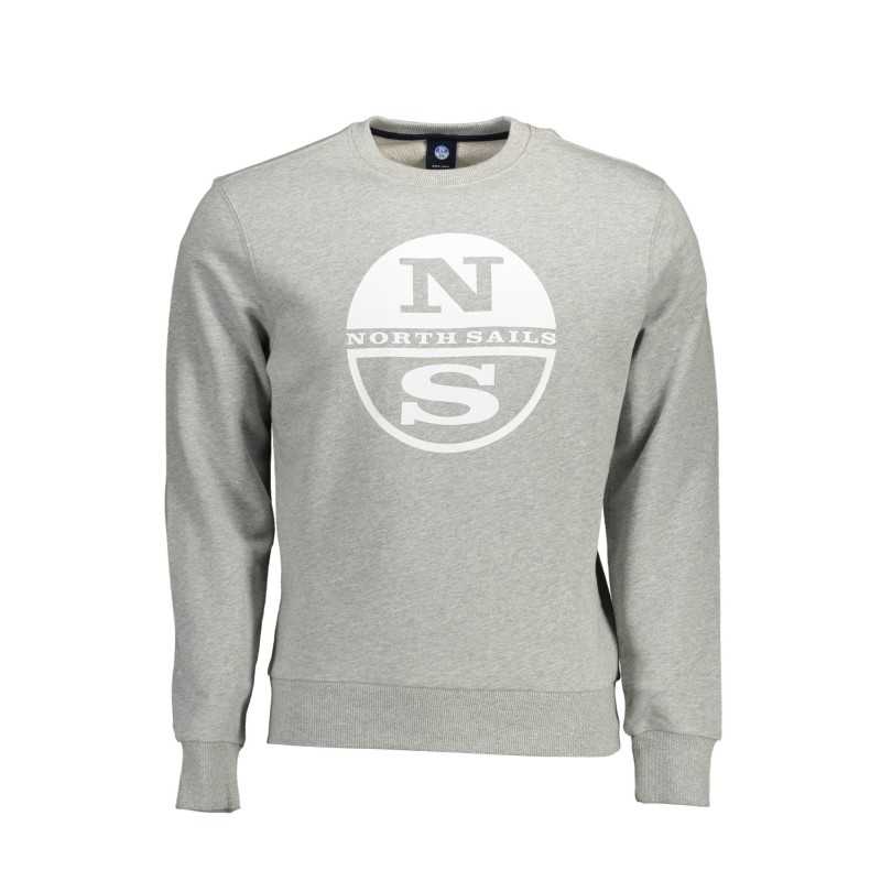 NORTH SAILS SWEATSHIRT WITHOUT ZIP MAN GRAY