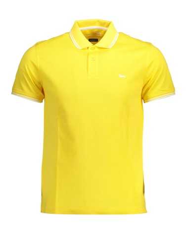 HARMONT & BLAINE MEN'S SHORT SLEEVE POLO YELLOW