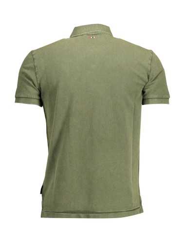 NAPAPIJRI GREEN MAN SHORT SLEEVE POLO