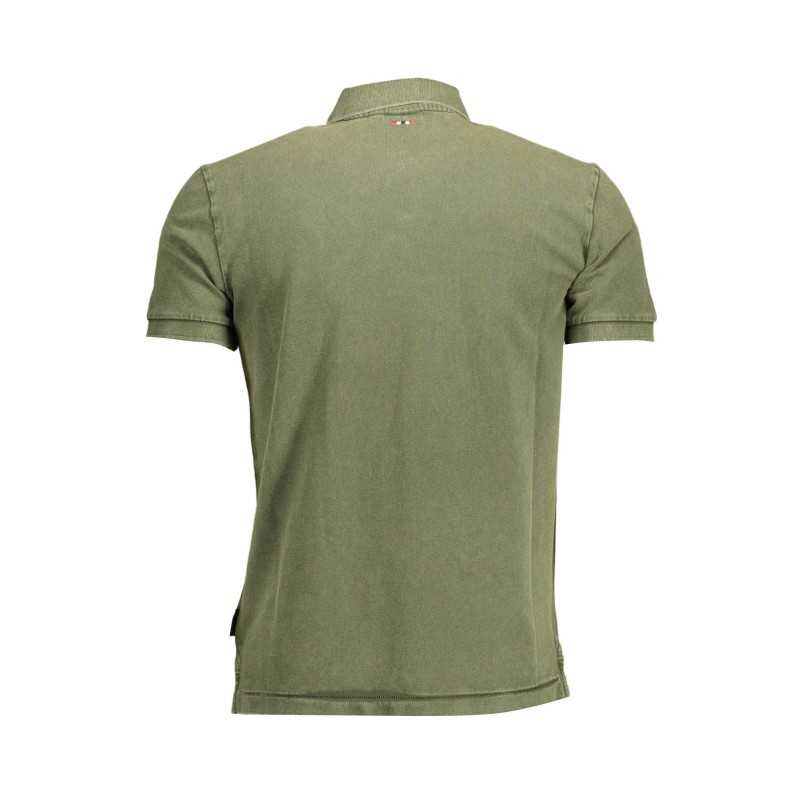 NAPAPIJRI GREEN MAN SHORT SLEEVE POLO