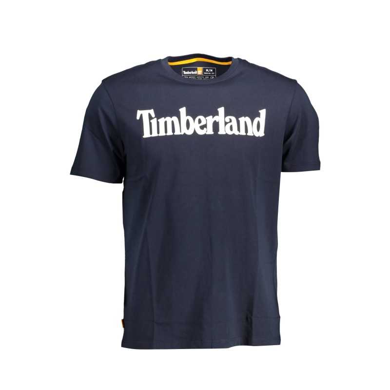 TIMBERLAND MEN'S SHORT SLEEVE T-SHIRT BLUE