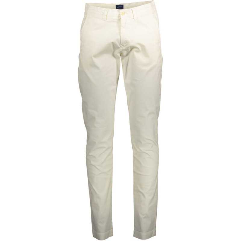 GANT MEN'S WHITE TROUSERS