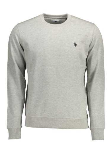 US POLO SWEATSHIRT WITHOUT ZIP MAN GRAY