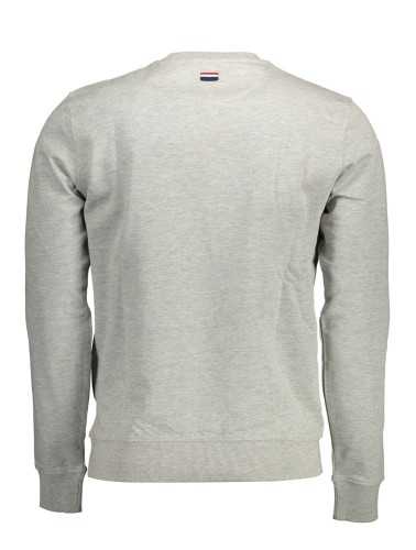 US POLO SWEATSHIRT WITHOUT ZIP MAN GRAY