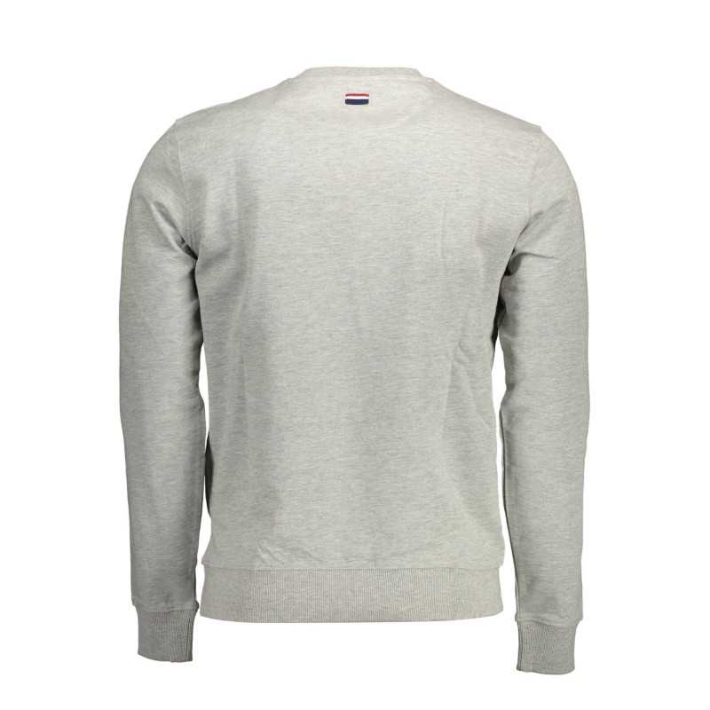 US POLO SWEATSHIRT WITHOUT ZIP MAN GRAY