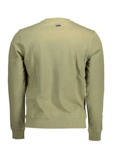 US POLO SWEATSHIRT WITHOUT ZIP MAN GREEN