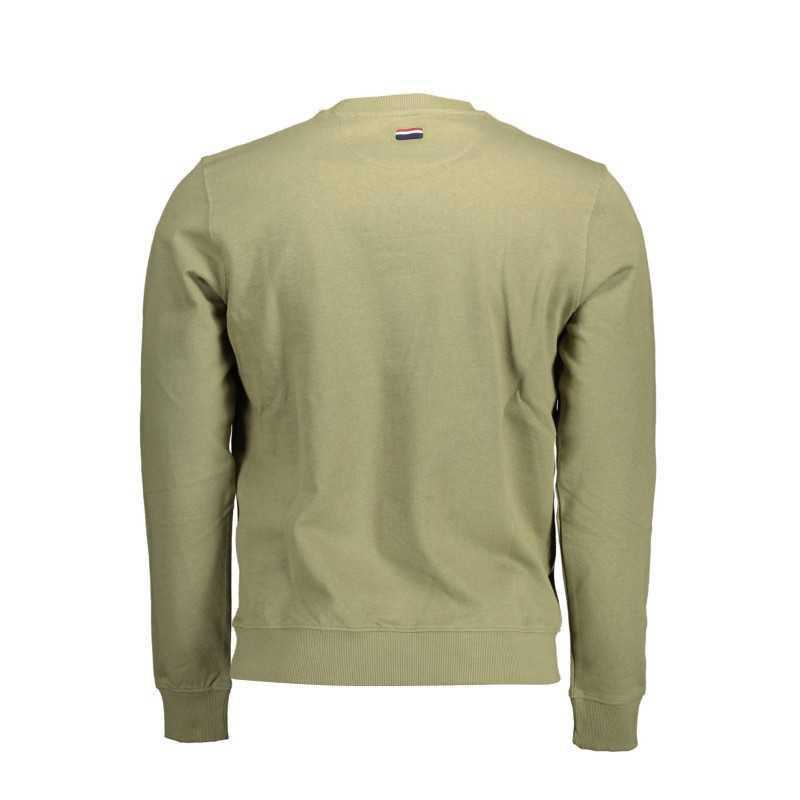 US POLO SWEATSHIRT WITHOUT ZIP MAN GREEN