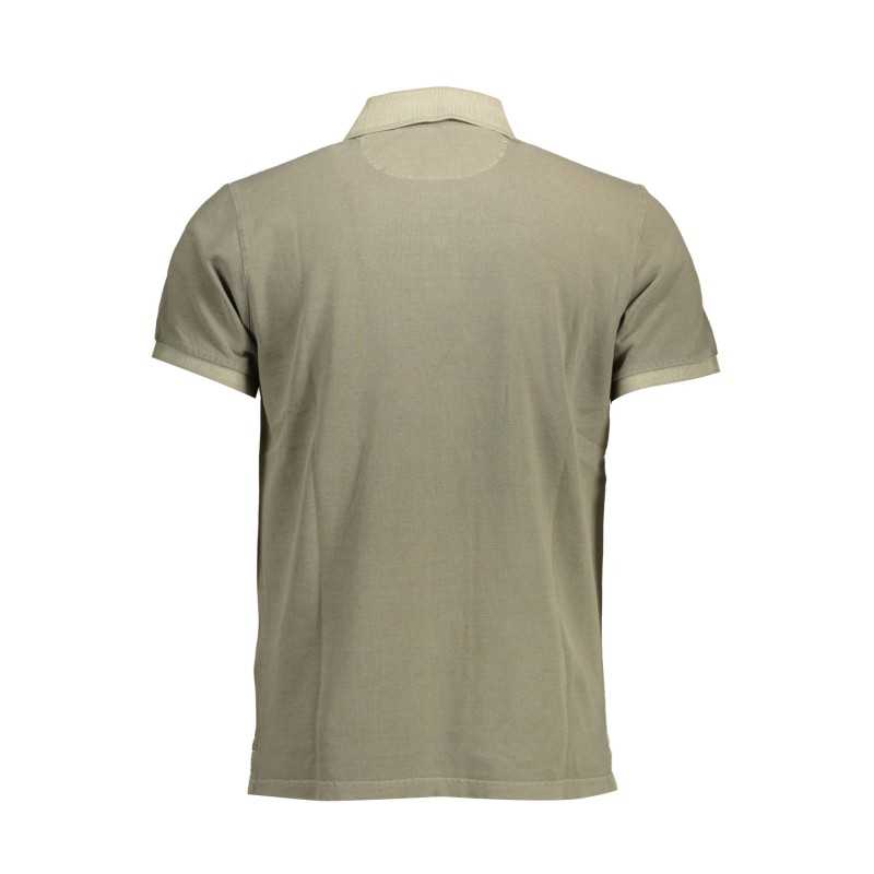 GANT GREEN MEN'S SHORT SLEEVE POLO SHIRT