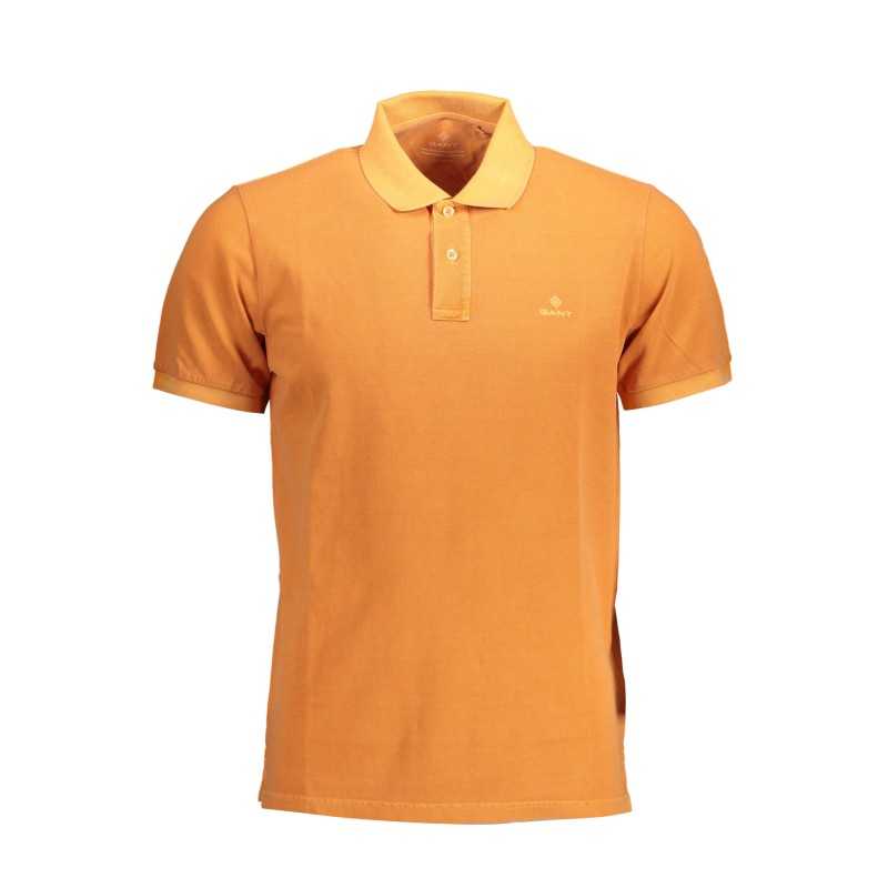 GANT MEN'S SHORT SLEEVE POLO ORANGE