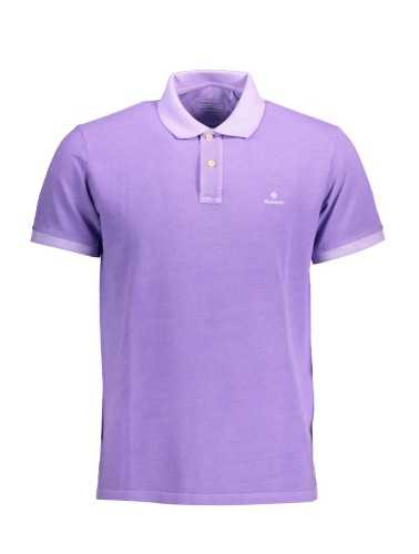 GANT MEN'S SHORT SLEEVE POLO PURPLE