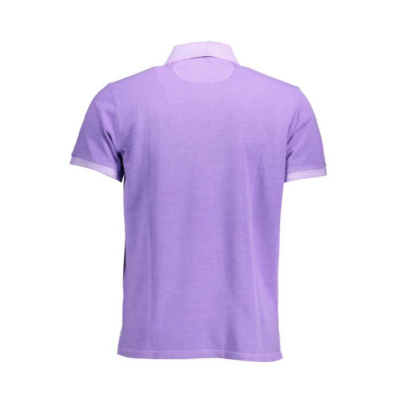 GANT MEN'S SHORT SLEEVE POLO PURPLE