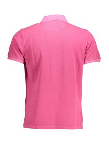 GANT POLO MANICHE CORTE UOMO ROSA