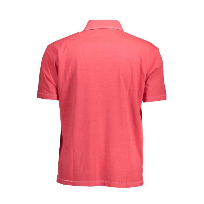 GANT MEN'S PINK SHORT SLEEVE POLO SHIRT