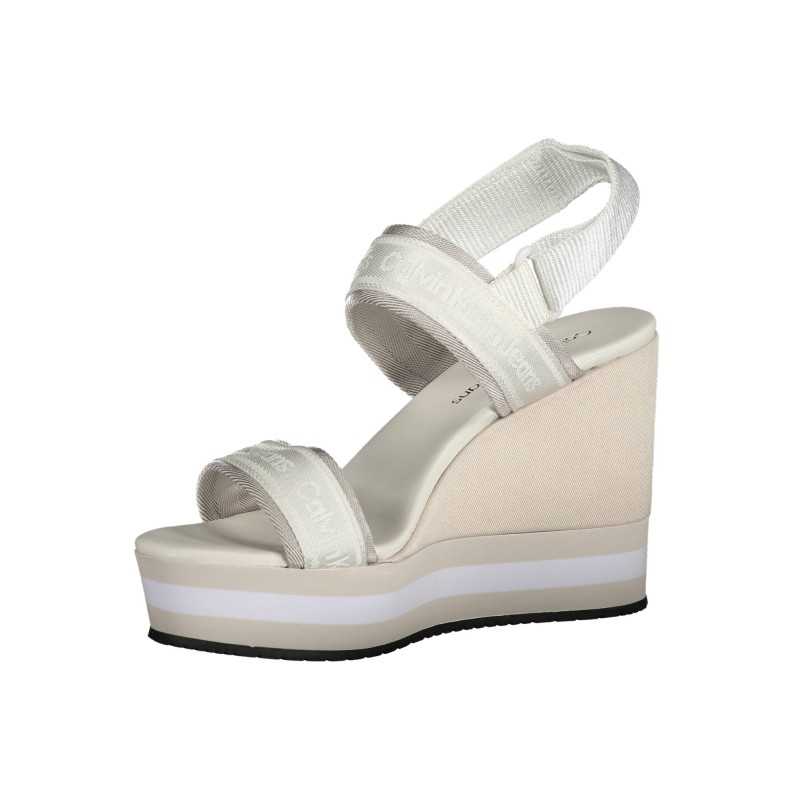 CALVIN KLEIN CALZATURA SANDALO DONNA BIANCO