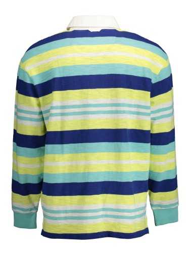 GANT MEN'S YELLOW LONG SLEEVE POLO SHIRT