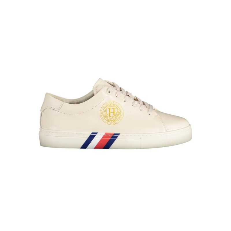 TOMMY HILFIGER BEIGE WOMEN'S SPORTS SHOES