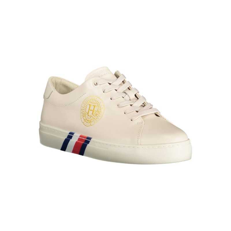 TOMMY HILFIGER BEIGE WOMEN'S SPORTS SHOES