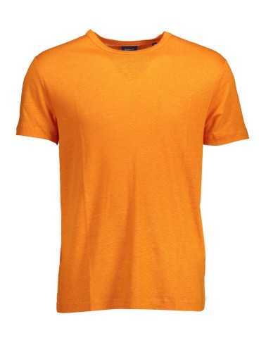 GANT MEN'S SHORT SLEEVE T-SHIRT ORANGE