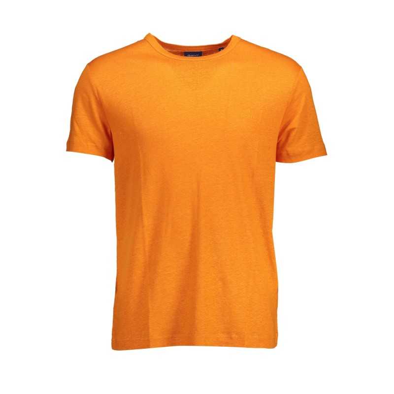 GANT T-SHIRT MANICHE CORTE UOMO ARANCIO