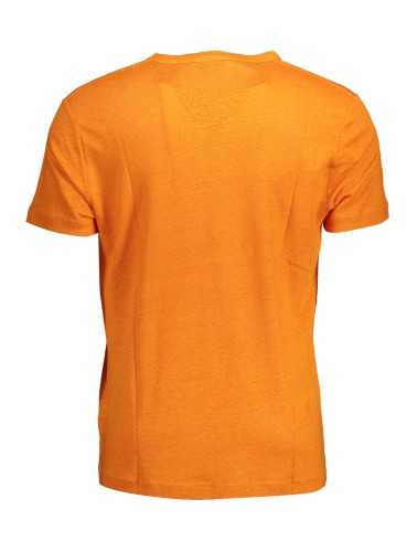 GANT MEN'S SHORT SLEEVE T-SHIRT ORANGE