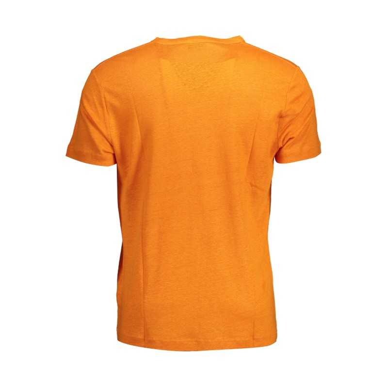 GANT MEN'S SHORT SLEEVE T-SHIRT ORANGE