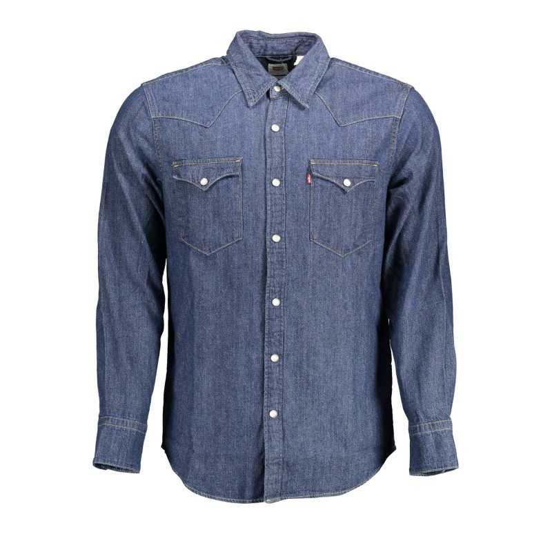 LEVI'S CAMICIA MANICHE LUNGHE UOMO BLU