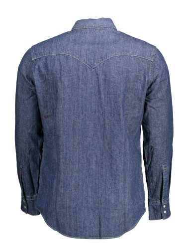 LEVI'S MEN'S BLUE LONG SLEEVE SHIRT