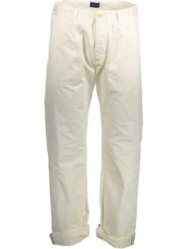 GANT MEN'S WHITE TROUSERS