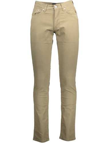 GANT MEN'S BEIGE TROUSERS