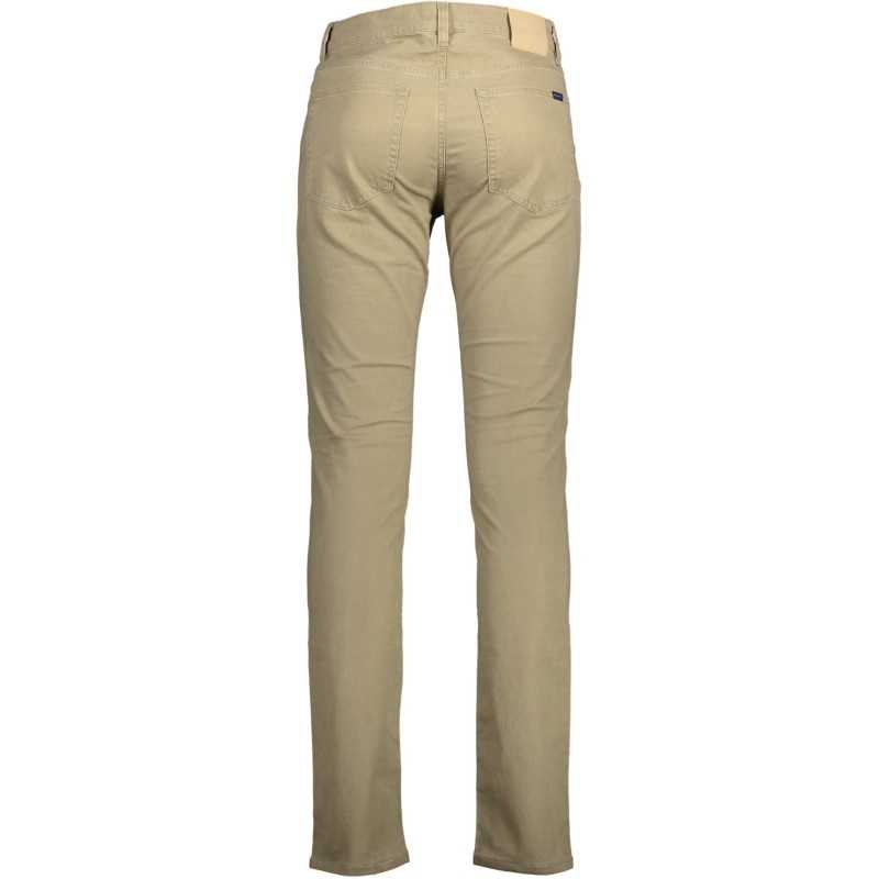 GANT MEN'S BEIGE TROUSERS