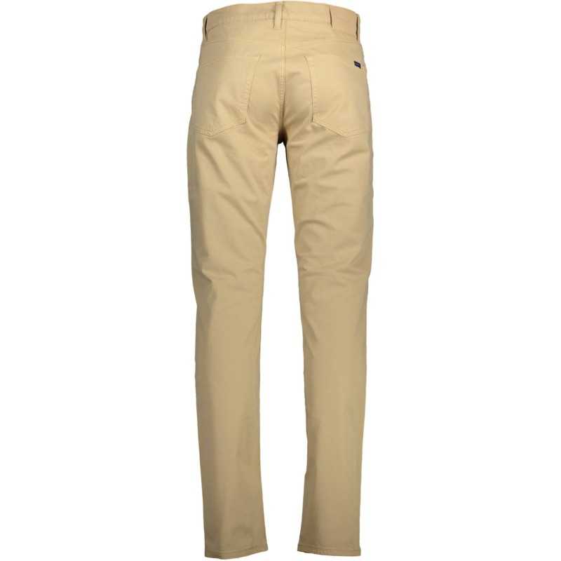 GANT MEN'S BEIGE TROUSERS