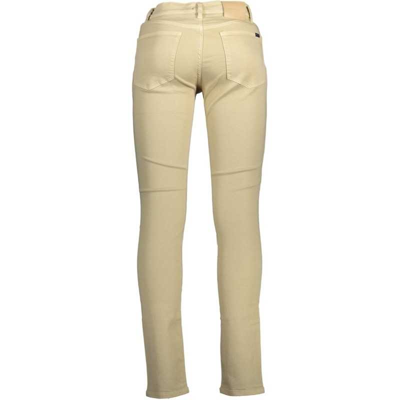 GANT MEN'S BEIGE TROUSERS