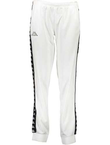 KAPPA WOMEN'S WHITE TROUSERS