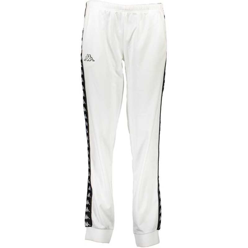 KAPPA WOMEN'S WHITE TROUSERS