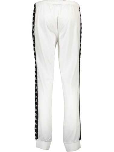 KAPPA WOMEN'S WHITE TROUSERS